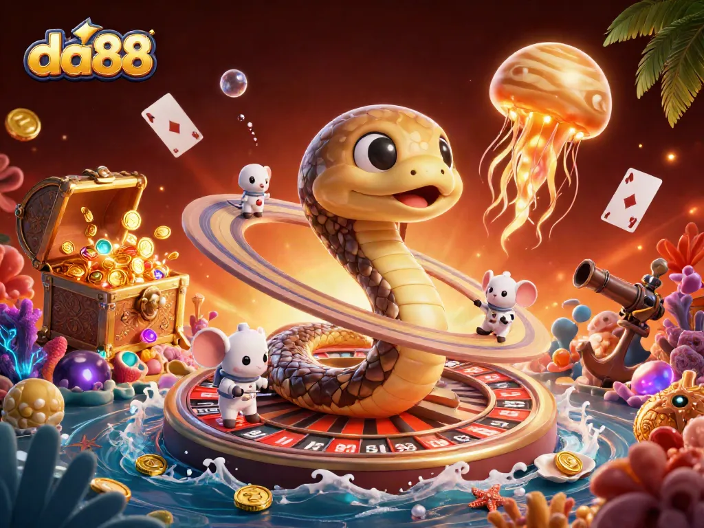 Bet on da88 with thrilling 3D casino characters and dynamic gambling elements