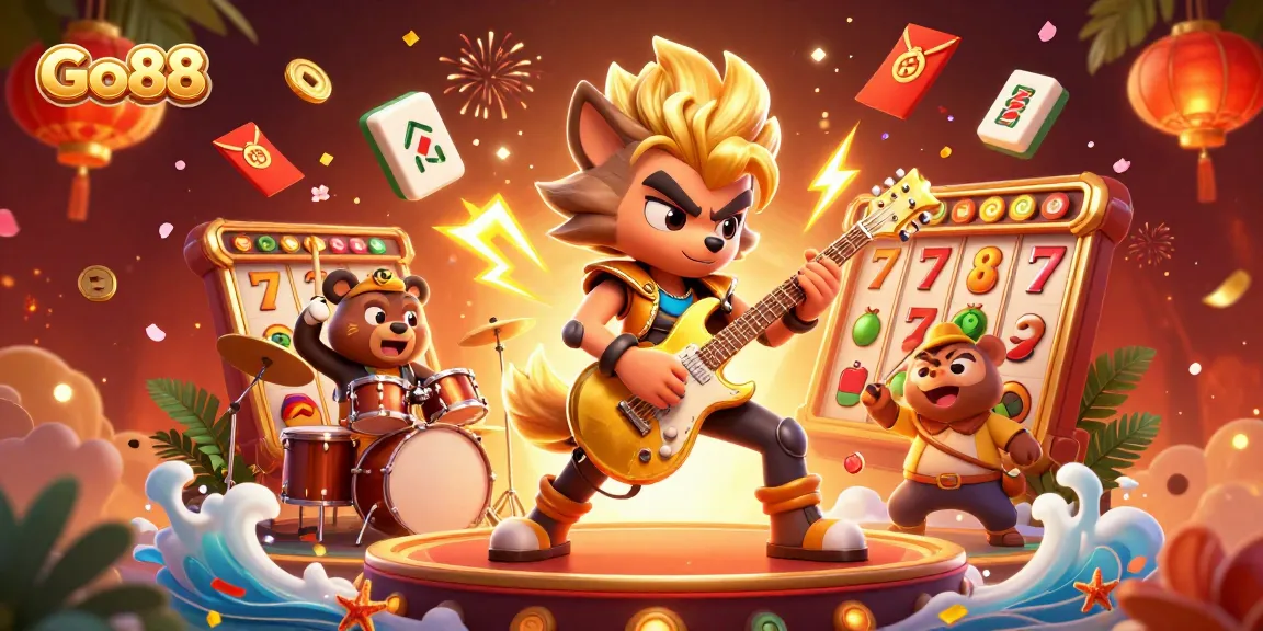 Experience thrilling gaming moments at Go88 with exciting slot games, vibrant characters, and engaging visuals.