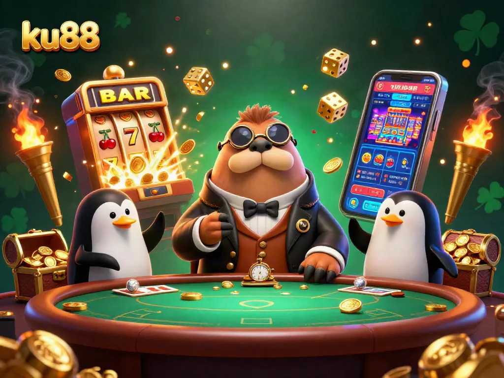 Join ku88's exciting underwater casino adventure with unique characters and vibrant games.
