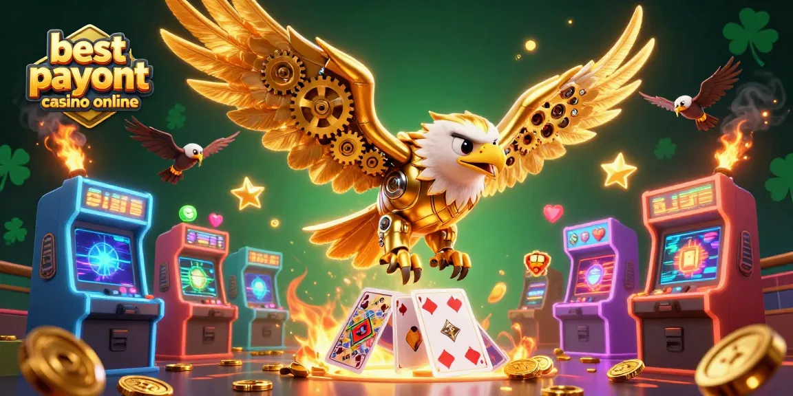 Experience the excitement of winning big at the best payout casino online with vibrant, dynamic elements.