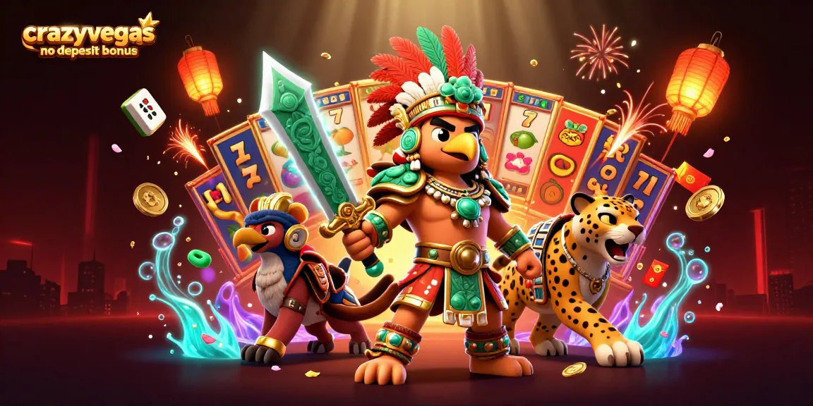 Engage with the thrilling crazyvegas no deposit bonus featuring vibrant 3D characters and dynamic casino elements.
